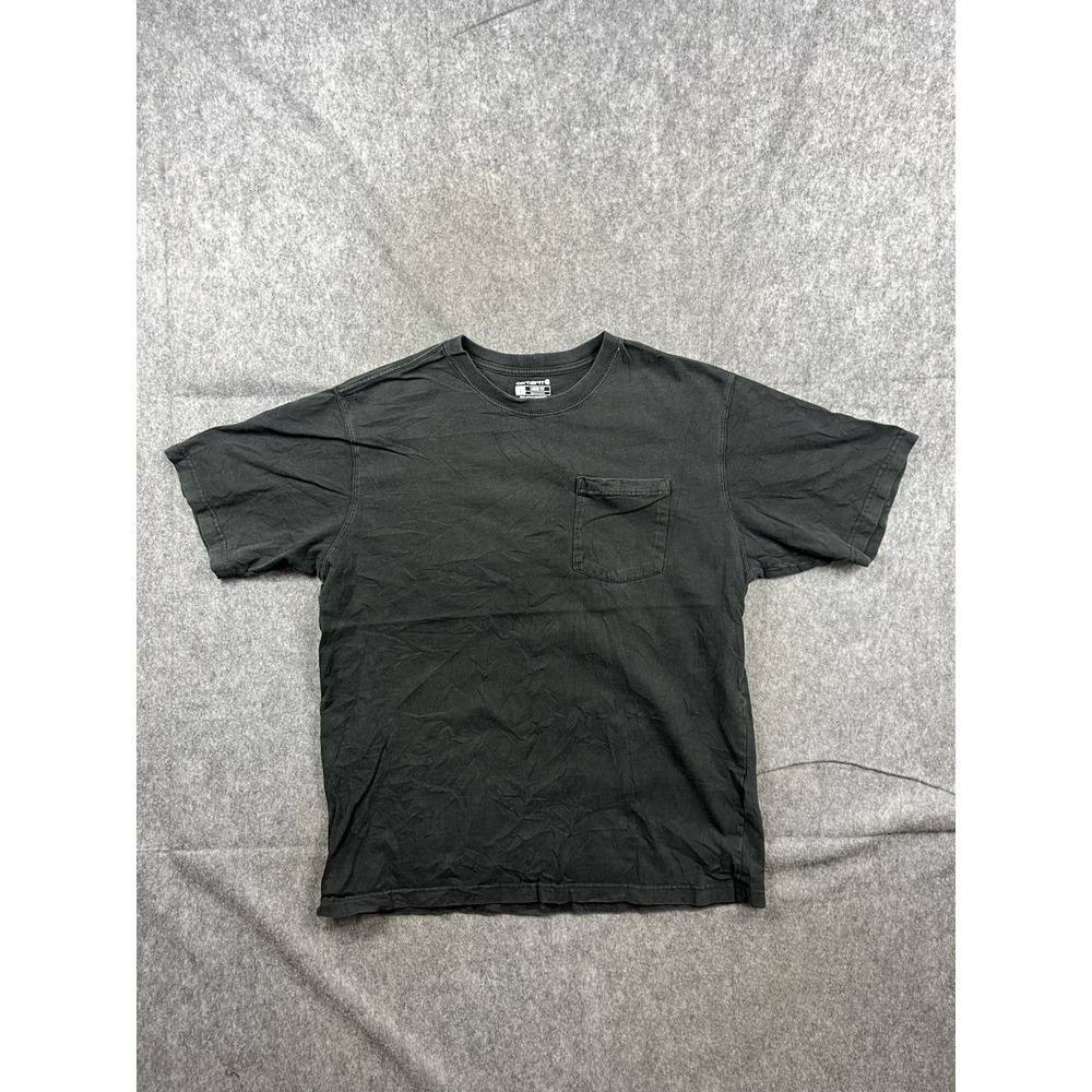 Carhartt Mens Short Sleeve Pocket T-Shirt Loose Fit Heavyweight Black Large K87